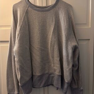 GAP Light Blue Knit Crewneck Sweatshirt